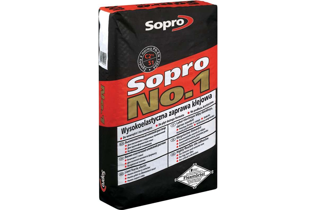 Sopro №1/400 (25кг.). Немецкий плиточный клей. Клей сопро 372. Sopro Silicon 12.