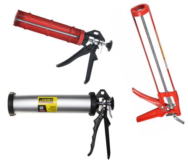 Пистолеты монтажные для герметиков