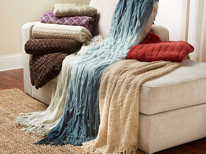 Покрывала и пледы