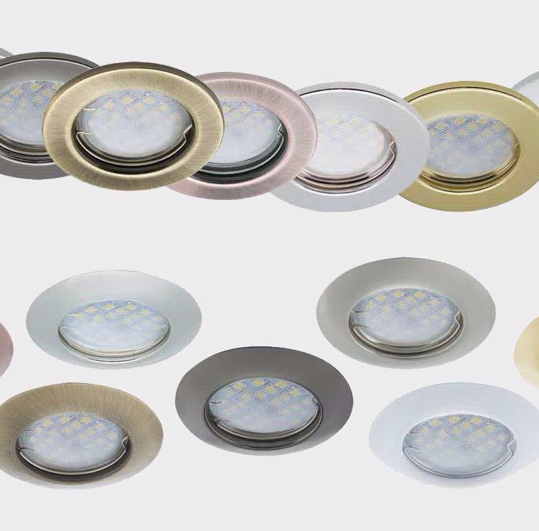 Встраиваемые светильники и аксессуары