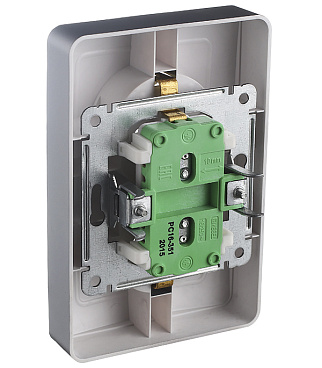 Розетка Hegel Master встраиваемая серебро (РС16-351-06)