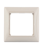 Рамка Legrand Valena oдноместная слоновая кость (695631)