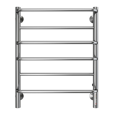 Полотенцесушитель электрический Terminus Евромикс П6 650х400 мм 126 Вт с терморегулятором хром