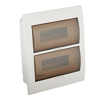 Щит распределительный встраиваемый Dekraft ЩРВ-П-24 пластиковый IP41 345х300х100 мм 24 модуля