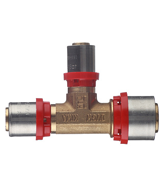 Тройник Tiemme 26(пресс) х 16(пресс) х 20(пресс)