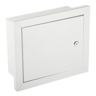 Щит распределительный встраиваемый Dekraft ЩРВ-12 металлический IP31 250х300х120 мм 12 модулей