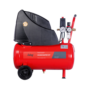 Компрессор безмасляный Fubag House Master Kit 24 л 1,1 кВт (646029)