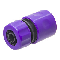 Соединитель 1/2 для поливочного шланга MasterProf пластиковый (ДС.070885)