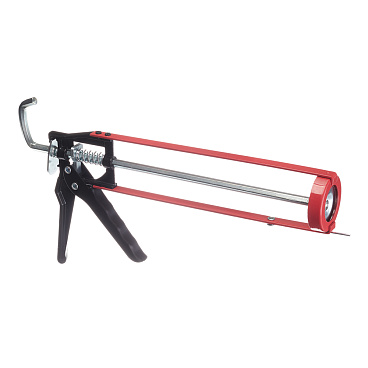 Пистолет для герметика стальной скелетный усиленный 310 мл Hesler