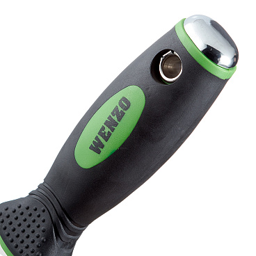 Шпатель малярный Wenzo 50 мм с эргономичной ручкой и ударным наконечником (678510)