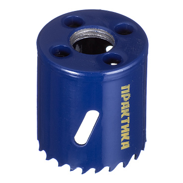 Коронка биметаллическая Практика (773-224) универсальная d40 мм