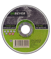 Круг отрезной по металлу Debever 125х22х1,2 мм (WC12512229S/30241)