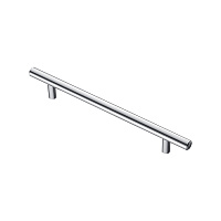 Ручка-рейлинг мебельная Kerron Metallic d10 мм металлическая хром (R-3010-160)