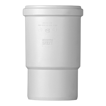Патрубок Pro Aqua Stilte Plus d110 мм пластиковый шумопоглощающий для внутренней канализации