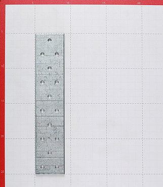 Пластина соединительная оцинкованная 200х40х2.0 мм
