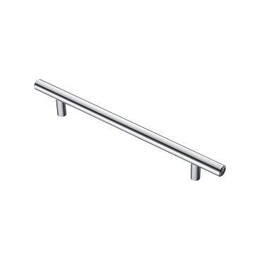 Ручка-рейлинг мебельная Kerron Metallic d10 мм металлическая хром (R-3010-160)