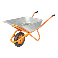 Тачка садово-строительная одноколесная Строймаш 90 л 170 кг (17031/17011)