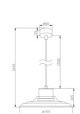 Подвесной светильник Maytoni P066PL-L9W4K
