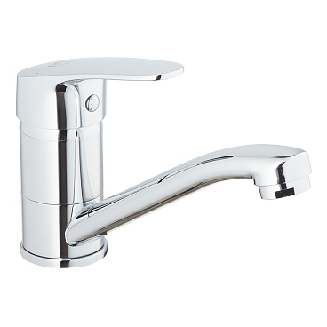 Смеситель для кухни и раковины Milardo Simp однорычажный с поворотным изливом хром (SIMSBR0M01)