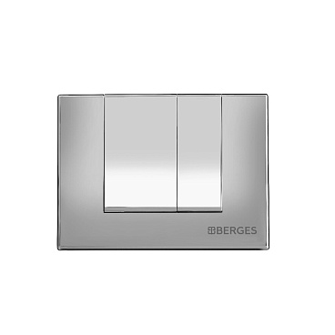 Клавиша смыва для инсталляций Berges Balance BS хром (041443)