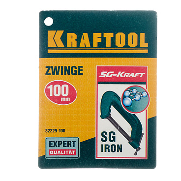 Струбцина столярная Kraftool G-тип 100х50 мм (32229-100)