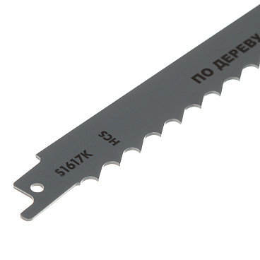 Пилки для сабельной пилы Практика S1617K HCS по дереву L275 мм быстрый рез (2 шт.) (773-545)