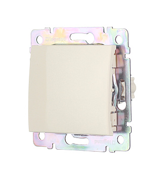 Выключатель Legrand Valena одноклавишный встраиваемый слоновая кость (695600)