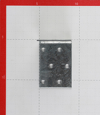 Уголок соединительный оцинкованный 60х60х40х2 мм