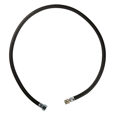 Шланг для газа резиновый 1/2 ВР(г) х 1/2 НР(ш) 120 см черный