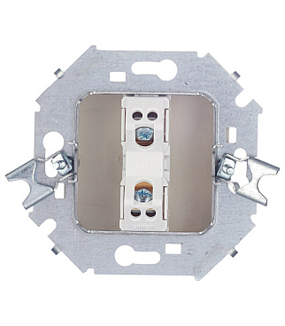 Выключатель Simon 15 одноклавишный встраиваемый слоновая кость (1591101-031)