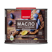 Масло Neomid для столешниц бесцветное шелковисто-матовое 0,4 л