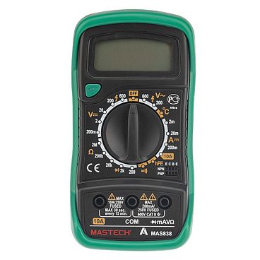 Мультиметр портативный Mastech MAS838 (13-2008)
