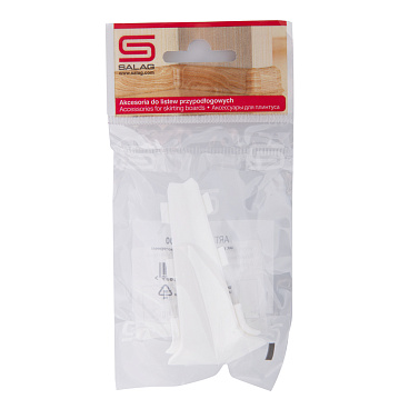 Угол внутренний Salag Lima SG 72 мм белый (1 шт.)