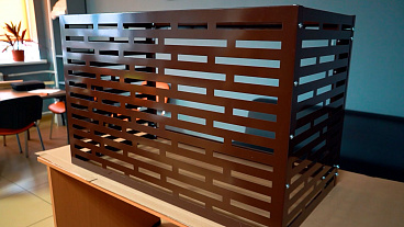 Корзина для наружного блока кондиционера на фасад (декоративная панель) (VNDLV1015)