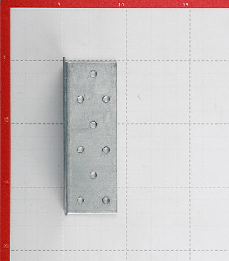 Уголок соединительный оцинкованный 40х40х120х2 мм