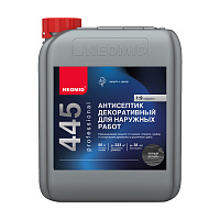 Антисептик Neomid 445 декоративный для дерева биозащитный концентрат 1:9 5 кг черный янтарь