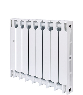 Радиатор биметаллический Rifar Supremo 500 мм 8 секций 3/4 боковое подключение белый