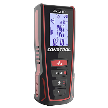 Дальномер лазерный Condtrol Vector 80 80 м Bluetooth (1-4-099)