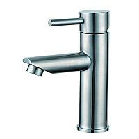 Смеситель для раковины РМС Sus однорычажный сталь (SUS124-001F)