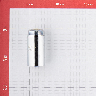 Удлинитель 50 мм х 3/4 ВР(г) х 3/4 НР(ш) латунный