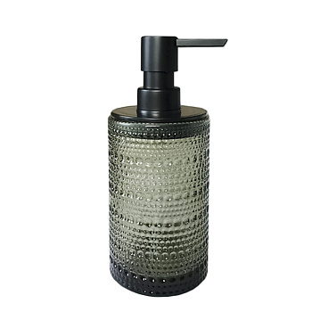 Дозатор для мыла Delphinium Рокси настольный стекло зеленый (106150)