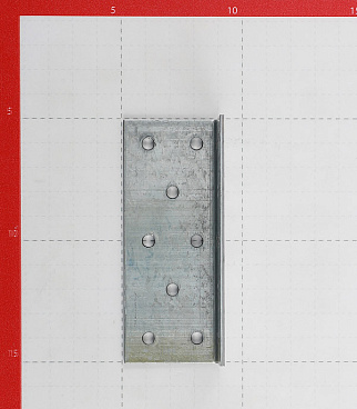 Уголок соединительный оцинкованный 40х40х100х2 мм