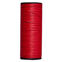Нить крученая полипропиленовая 2 пряди красная d1,2 мм 100 м МДС без сердечника
