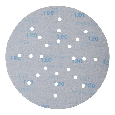 Диск шлифовальный Sunmight Ceramic d225 мм P120 на липучку пленочная основа (3 шт.) (5422302512)