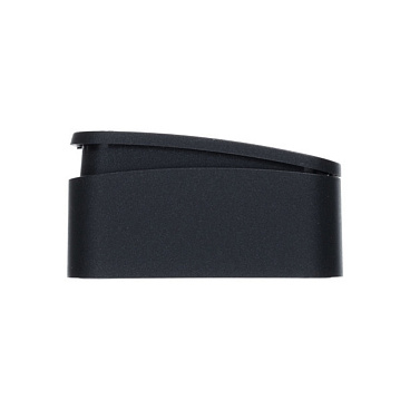 Выключатель Systeme Electric Blanca двухклавишный накладной антрацит с подсветкой (BLNVA105116)