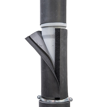 Звукоизоляция для канализационных труб K-Fonik Zip Case 110х8х1000 мм черная