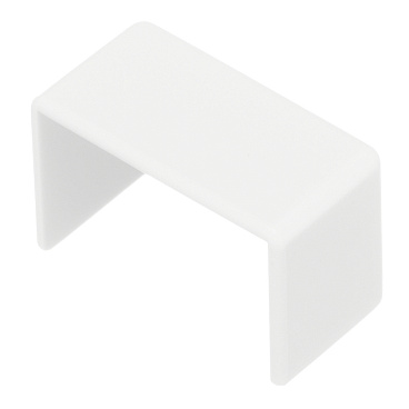 Заглушка торцевая для кабель-канала DKC 25х17 мм белая (00578)