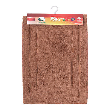 Коврик для ванной коричневый 50х70 см Fora Классика (5022-1 70C)