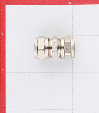 Соединитель прямой VALTEC (VTm.303.N.002020) 20 обж(ц) х 20 обж(ц)