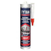Герметик силиконовый высокотемпературный Tytan красный 280 мл